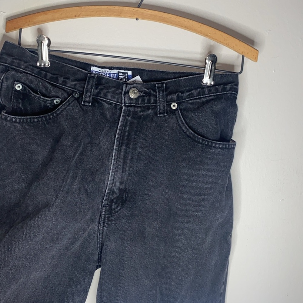 🛍️Vintage Gap Black Denim “Best basics” - Picture 3 of 9
